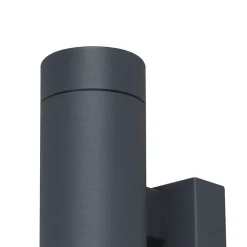 Applique murale extérieur à détecteur de mouvement Tongoa gris GU10 25W IP44 Goodhome