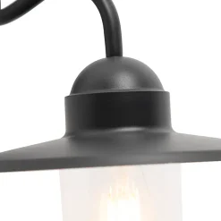 Applique murale extérieure rustique gris foncé IP44 - Kansas