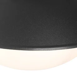 Applique murale extérieure moderne noire IP44 - Marcel