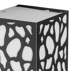 Applique murale extérieure moderne noire IP44 - Nicole