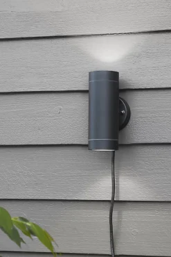 Applique Murale Extérieure LED 2x3W, 3000K, IP44, Noir - Markslöjd - Garden 24