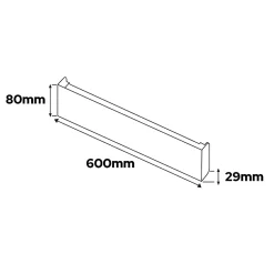 Applique murale extérieure 20W, 1247 lm, 4200K, IP54, noir, lampe Murale Extérieure CALEX-2