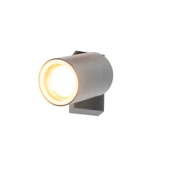 Applique murale extérieure anthracite IP44 orientable et inclinable - Solo