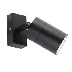 Applique murale extérieure noire orientable IP44 - Solo
