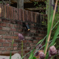 Applique murale extérieure noire orientable IP44 - Solo