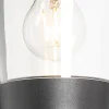 Applique murale extérieure moderne noire IP44 - Joren