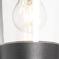 Applique murale extérieure moderne noire IP44 - Joren