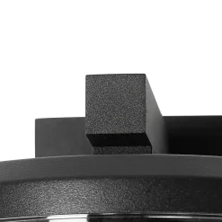 Applique murale extérieure moderne noire IP44 - Joren