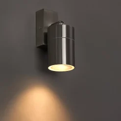 Applique murale extérieure en acier IP44 orientable et inclinable - Solo