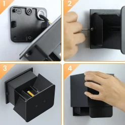 Applique Murale Extérieure LED Moderne Up Down Applique Murale Extérieure Chambre à Coucher Couloir