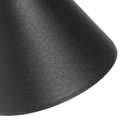 Applique murale extérieure moderne noire IP44 orientable - Ciara