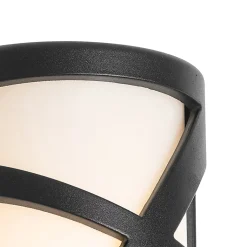 Applique murale extérieure moderne noire IP44 - Suzie