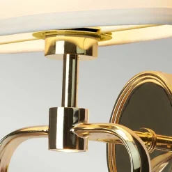 Applique murale Falmouth 2 lumières - Or français