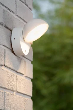 Applique murale FINN en métal avec LED intégré - Blanc - Lucide