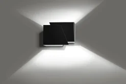 Applique murale FROST BLACK, Emibig Lighting, Fabriqué en EU