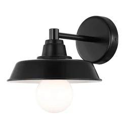 Applique murale Gammuse E27 IP20 noir