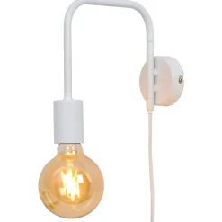 Applique murale Ghlin E27 IP20 blanc