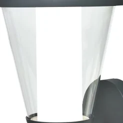 Applique murale Haro LED intégrée 1000lm 11W IP44 GoodHome gris anthracite