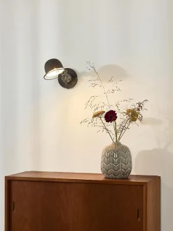 Applique murale HONORE en métal avec 1xE14 - Rouille - Lucide