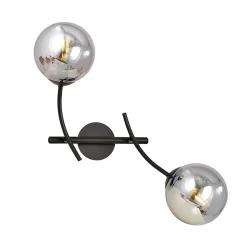 Applique murale HUNTER K2 BLACK/GRAFIT, Emibig Lighting, Fabriqué en EU