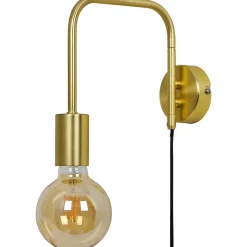 Applique murale incandescent Ghlin GoodHome E27 or