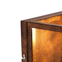 Applique murale industrielle rouille - Cage