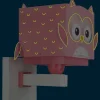 Applique Murale infantil Little Pink Owl