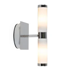 Applique murale intelligente chromée IP44 avec 2 G9 Wifi - Bath