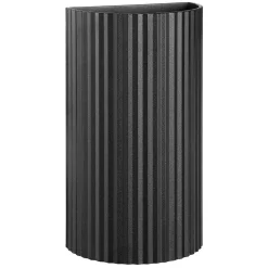 Applique murale intérieur Undula métal noir H.18cm IP20 GU10 10W Brilliant