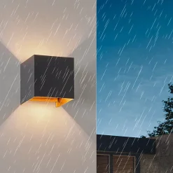 Applique Murale Intérieure LED Applique Murale - Up Et Down Lampe Extérieure Mur Ip65