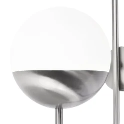 Applique murale Jarrow E27 25W IP44 GoodHome gris chrome