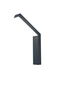 Applique murale Kalari LED intégrée 1200lm 23W IP54 GoodHome gris anthracite