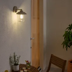 Applique murale Kebel E27 25W IP44 Goodhome beige