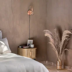 Applique murale Keli - cuivre - métal D12 cm - Atmosphera