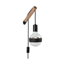 Applique murale Kian E27 IP20 40W Paulmann noir