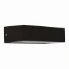 Applique murale LED ANDIZ noir 9W 4200K IP65