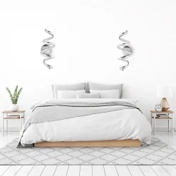 APPLIQUE MURALE LED APP828-W SPRING CHROME