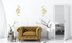 APPLIQUE MURALE LED APP827-W GOLD