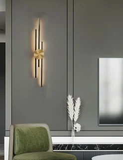 APPLIQUE MURALE LED APP1437-W BLACK GOLD