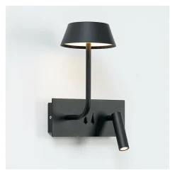 Applique murale LED avec liseuse intégrée - Fabro