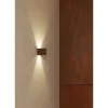 Applique murale LED blanche IP54 6,8W à ailettes orientables 4000k
