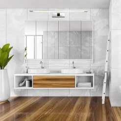 Applique murale LED chromée Light Prestige Isla CCT 3000K/4000K/6000K (réglable) 1 pc.