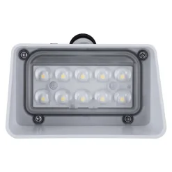 Applique murale Led d'extérieur solaire Noire 2WDétecteur de mouvement Angle120 degrés IP65 ASLO