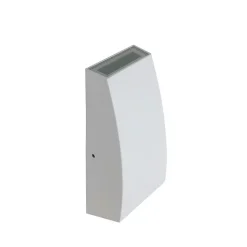 Applique Murale LED Double Faisceaux 7W IP44 BLANC - Blanc Chaud 2300K - 3500K - SILAMP