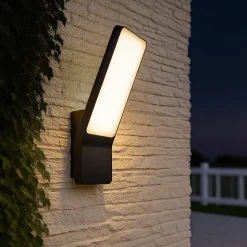 Applique murale LED extérieure gris anthracite 7,5 W 1200 lm IP44, GoodHome Gambell