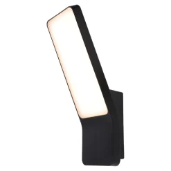 Applique murale LED extérieure gris anthracite 7,5 W 1200 lm IP44, GoodHome Gambell