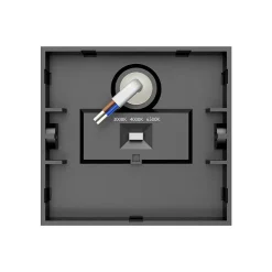 Applique murale LED Extérieure 6W 3en1 IP65 Gris