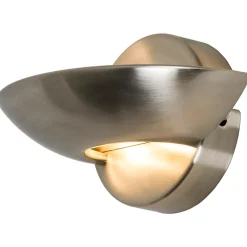 Applique murale LED intégrée Wuzit 300lm 4,8W IP20 GoodHome argent