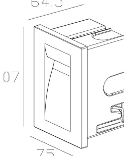 Applique murale Led intégrées - Deko Light - Yvette II