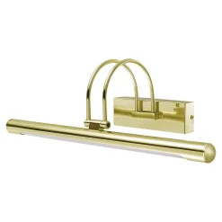 Applique murale LED intégrée Giausar 780lm 9W IP20 GoodHome or